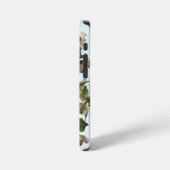 白いハナミズキの花の開花 iPhoneケース (左側面)