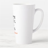 白いハロウィン実在のクレピン カフェラテマグ (右)