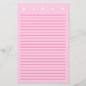 白いハートの雪片によって並べられる文房具の紙 便箋 (正面)