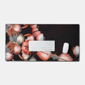「白いハートは太陽から黒い」 デスクマット (キーボード&マウス)
