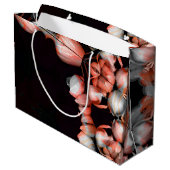 「白いハートは太陽から黒い」 ラージペーパーバッグ (裏面アングル)