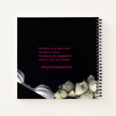 「白いハートは月から黒く」 & Silence ノートブック (裏面)