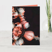 「白いハートを太陽から黒に変える」と時間 カード (正面)