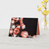 「白いハートを黒で太陽から」 & Journey カード (黄色い花)