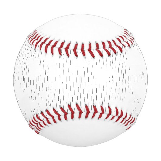 白いバックグロを持つ白黒の写真枠 野球ボール (正面)