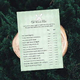 白いバニーアーガイルグリーン旧妻テイルズゲーム 招待状