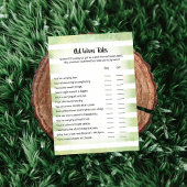 白いバニー緑の旧妻テイルズゲームカード 招待状