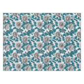 白いバラとラディバグ テーブルクロス (正面(横))