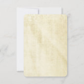 白いバラと指輪 RSVP (裏面)