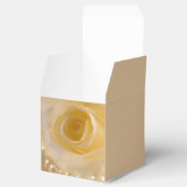 白いバラと結婚真珠 フェイバーボックス (オープン)