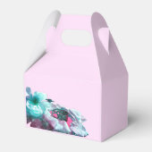 白いバラのリングや輪花びら フェイバーボックス (裏面サイド)