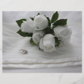 白いバラ (裏面)