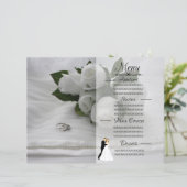 白いバラ (スタンド正面)