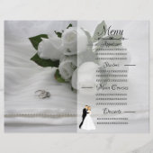 白いバラ (正面)