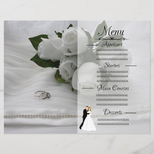 白いバラ (正面)