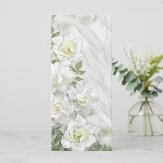 白いバラ (スタンド正面)