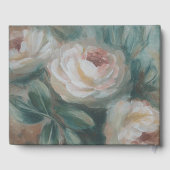 白いバラ ゲストブック (裏面)