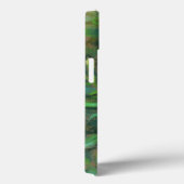 "白いバラ、緑の葉"、美しい花 Case-Mate iPhoneケース (裏面 / 右)