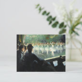 白いバレエ ポストカード (スタンド正面)