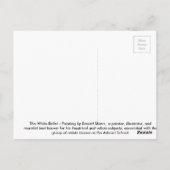 白いバレエ ポストカード (裏面)