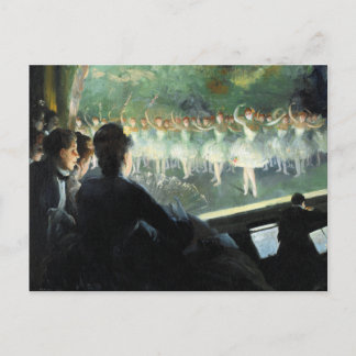 白いバレエ ポストカード