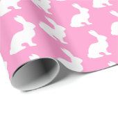 白いバンニ ラッピングペーパー (ロールコーナー)