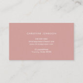 白いパイナップルをバラタンに 名刺 (裏面)