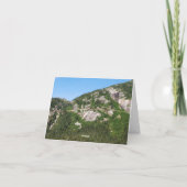 白いパス及びユーコン準州のルートの兄弟の列車の誕生日 カード (裏面)