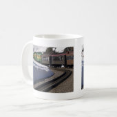 白いパス18 コーヒーマグカップ (正面左)