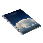 白いパフィー雲 ノートブック (右側)