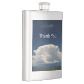 白いパフィー雲 フラスク (右)