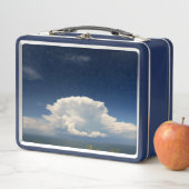 白いパフィー雲 メタルランチボックス (インサイチュ)