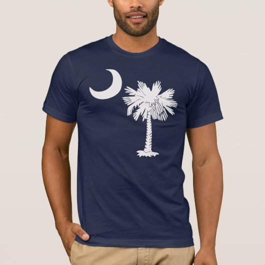 白いパルメットのTシャツ Tシャツ (正面)