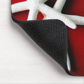 白いヒトデのマウスパッド マウスパッド (コーナー)