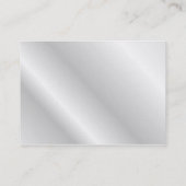 白いピアノプロフィールカード 名刺 (裏面)