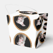 白いピットブルと赤いキスが顔中。 フェイバーボックス (裏面サイド)