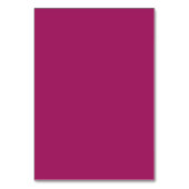 白いピンク色の背景 テーブルナンバー (裏面)