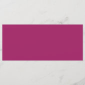 白いピンク色の背景 メニュー (裏面)