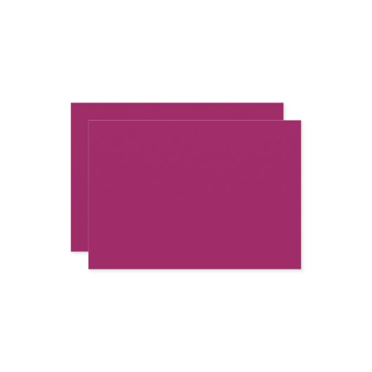 白いピンク色の背景 出欠カード (正面/裏面インサイチュ)