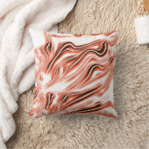 白いファンドに派手なサーモンから赤の長い波状のトレースへ