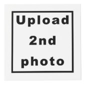 白いフォトキューブ上の5枚の写真 フォトキューブ (右)