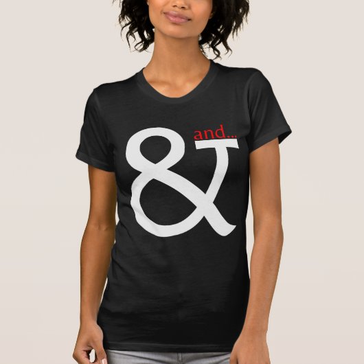 白いフォントのCookery -および暗闇の赤 Tシャツ (正面)