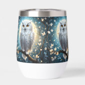 白いフクロウの輝き (背面)