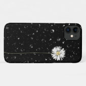 白いフランスギクの雫 Case-Mate iPhoneケース (裏面(横))