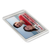 白いフレームで写真を見る柔軟な磁石 マグネット (右側)