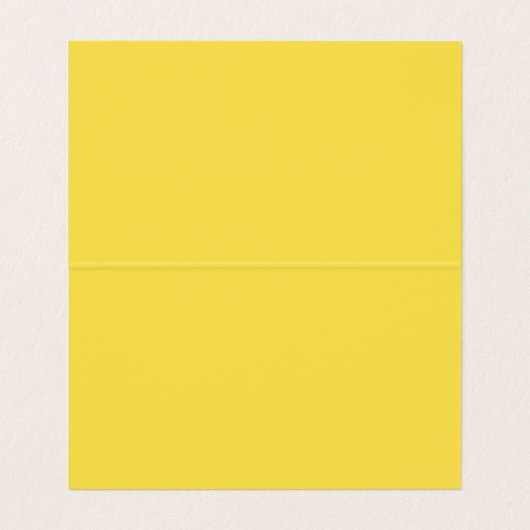 白いフロアーカスタムの水平テント折り曲げ 名刺 (内部フラット)