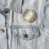 白いフローラ金ゴールドボ華美タン 缶バッジ (インサイチュ)