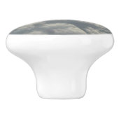 白いフワフワの雲 セラミックノブ (側面)