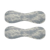 白いフワフワの雲 野球ボール (パネル)