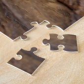 白いヘビのワシ ジグソーパズル (側面)